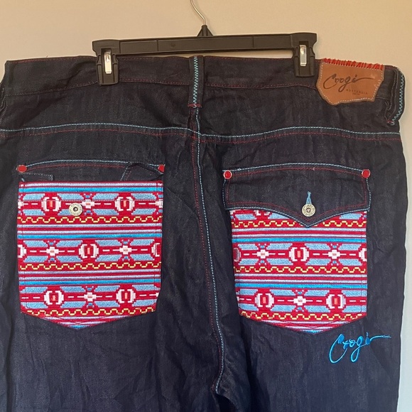 COOGI rare vintage jeans W46 x L35 - Picture 7 of 13